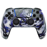 eXtremeRate LUNA Redesigned Front Shell with Touchpad for PS5 Controller BDM-010/020/030/040/050/060 - Shadow Magic - GHPFT026G4