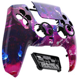 eXtremeRate LUNA Redesigned Surreal Lava Front Shell Touchpad Compatible with ps5 Controller BDM-010/020/030/040, DIY Replacement Housing Custom Touch Pad Cover Compatible with ps5 Controller - GHPFT013