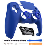 eXtremeRate LUNA Redesigned Front Shell with Touchpad for PS5 Controller BDM-010/020/030/040/050 - Blue - GHPFP009