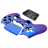 eXtremeRate LUNA Redesigned Front Shell with Touchpad for PS5 Controller BDM-010/020/030/040/050 - Chameleon Purple Blue - GHPFP003