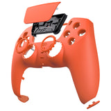 eXtremeRate LUNA Redesigned Front Shell with Touchpad for PS5 Controller BDM-010/020/030/040/050 - Orange - GHPFP011
