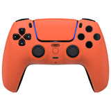 eXtremeRate LUNA Redesigned Front Shell with Touchpad for PS5 Controller BDM-010/020/030/040/050 - Orange - GHPFP011