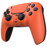 eXtremeRate LUNA Redesigned Front Shell with Touchpad for PS5 Controller BDM-010/020/030/040/050 - Orange - GHPFP011