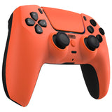 eXtremeRate LUNA Redesigned Front Shell with Touchpad for PS5 Controller BDM-010/020/030/040/050 - Orange - GHPFP011
