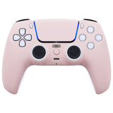 eXtremeRate LUNA Redesigned Front Shell with Touchpad for PS5 Controller BDM-010/020/030/040/050 - Cherry Blossoms Pink - GHPFP004
