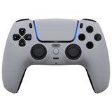 eXtremeRate LUNA Redesigned New Hope Gray Front Shell Touchpad Compatible with ps5 Controller BDM-010/020/030/040, DIY Replacement Housing Custom Touch Pad Cover Compatible with ps5 Controller - GHPFP005