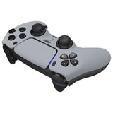 eXtremeRate LUNA Redesigned New Hope Gray Front Shell Touchpad Compatible with ps5 Controller BDM-010/020/030/040, DIY Replacement Housing Custom Touch Pad Cover Compatible with ps5 Controller - GHPFP005