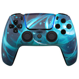 eXtremeRate LUNA Redesigned Front Shell with Touchpad for PS5 Controller BDM-010/020/030/040/050 - Aero Slash Magic - GHPFT029