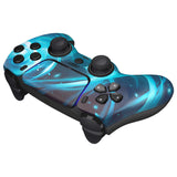 eXtremeRate LUNA Redesigned Front Shell with Touchpad for PS5 Controller BDM-010/020/030/040/050 - Aero Slash Magic - GHPFT029