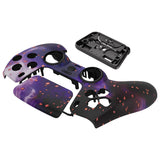 eXtremeRate LUNA Redesigned Front Shell with Touchpad for PS5 Controller BDM-010/020/030/040/050 - Glow in Dark - Cosmic Camo - GHPFT023