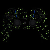 eXtremeRate LUNA Redesigned Front Shell with Touchpad for PS5 Controller BDM-010/020/030/040/050 - Glow in Dark - Cosmic Camo - GHPFT023