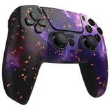 eXtremeRate LUNA Redesigned Front Shell with Touchpad for PS5 Controller BDM-010/020/030/040/050 - Glow in Dark - Cosmic Camo - GHPFT023