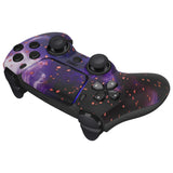 eXtremeRate LUNA Redesigned Front Shell with Touchpad for PS5 Controller BDM-010/020/030/040/050 - Glow in Dark - Cosmic Camo - GHPFT023