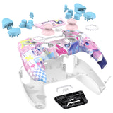 eXtremeRate Luna Redesigned Full Set Shells & Buttons for PS5 Controller BDM-030/040/050 - MeWoow - KQXPFT002