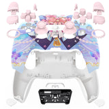 eXtremeRate Luna Redesigned Full Set Shells & Buttons for PS5 Controller BDM-030/040/050 - KQXPFR001 - Cryo Impact