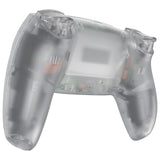 eXtremeRate Luna Redesigned Full Set Shells & Buttons for PS5 Controller BDM-030/040/050 - Glow in Dark - Green - KQXPFM005