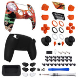 eXtremeRate Luna Redesigned Full Set Shells & Buttons for PS5 Controller BDM-030/040/050 - KQXPFR002 - Maple Impact