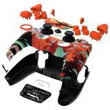 eXtremeRate Luna Redesigned Full Set Shells & Buttons for PS5 Controller BDM-030/040/050 - KQXPFR002 - Maple Impact