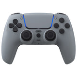 eXtremeRate Luna Redesigned Full Set Shells & Buttons for PS5 Controller BDM-030/040/050 - New Hope Gray - KQXPFP003