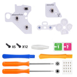 eXtremeRate Light Version - ABXY Clicky Kit for Xbox Elite Series 2 & Elite 2 Core Controller (Model 1797) - X1MD008