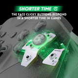 eXtremeRate Light Version - ABXY Clicky Kit for Xbox Elite Series 2 & Elite 2 Core Controller (Model 1797) - X1MD008