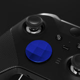 eXtremeRate 2 pcs Metallic Blue Magnetic Stainless Steel D-Pads for Xbox One Elite & Xbox One Elite Series 2 Controller - IL410