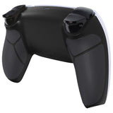 eXtremeRate Performance Custom Back Housing Bottom Shell for PS5 Controller BDM-010/020/030/040/050/060 - Rubberized Black - DPFU6001G2