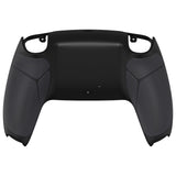 eXtremeRate Performance Custom Back Housing Bottom Shell for PS5 Controller BDM-010/020/030/040/050/060 - Rubberized Black - DPFU6001G2