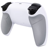 eXtremeRate Performance Custom Back Housing Bottom Shell for PS5 Controller BDM-010/020/030/040/050/060 - Rubberized White - DPFU6002G2