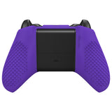 eXtremeRate PlayVital Soft Silicone Controller Cover Thumb Stick  Caps for Xbox One S for Xbox One X - Purple - XBOWP0056GC