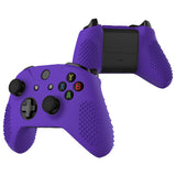 eXtremeRate PlayVital Soft Silicone Controller Cover Thumb Stick  Caps for Xbox One S for Xbox One X - Purple - XBOWP0056GC