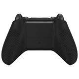 eXtremeRate PlayVital Soft Silicone Controller Cover Thumb Stick  Caps for Xbox One S for Xbox One X Black-XBOWP0001GC