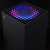 eXtremeRate RGB LED Light Strip Kit with IR Remote for Xbox Series X Console Fan Vent - 7 Colors 39 Effects - X3LED08M2