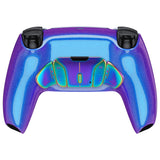 eXtremeRate Rainbow Aura Blue & Purple Real Metal Buttons (RMB) Version RISE4 Remap Kit for PS5 Controller BDM-010/020 - Chameleon Purple Blue - YPFJ7014