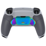 eXtremeRate Rainbow Aura Blue & Purple Real Metal Buttons (RMB) Version RISE Remap Kit for PS5 Controller BDM-030/040/050 - Rubberized New Hope Gray & Classic Gray - XPFJ7013G3