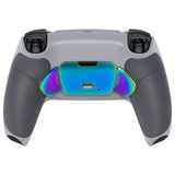 eXtremeRate Rainbow Aura Blue & Purple Real Metal Buttons (RMB) Version RISE Remap Kit for PS5 Controller BDM-030/040 - Rubberized New Hope Gray & Classic Gray - XPFJ7013G3
