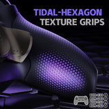 eXtremeRate Real Metal Buttons (RMB) Version RISE4 Plus MAX Back Paddles Kit with Clicky Trigger Stops & Rubberized Grip for PS5 Controller BDM-030/040/050/060 - Black - HKCPFJ001M3