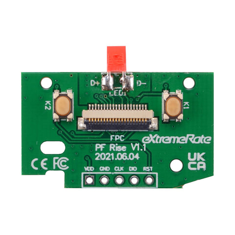 eXtremeRate Replacement Remap Board for PS5 Controller, Compatible with Rise 2.0 Remap Kit (BDM-010/020) & RISE / RISE V3 Remap Kit (BDM-030/040/050) & RISE V4 Remap Kit (BDM-030/040/050/060) - PFGZ020
