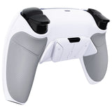 eXtremeRate Remappable RISE4 V3 Remap Kit for PS5 Controller BDM-030/040/050/060 - Rubberized White - YPFU6002G5