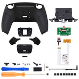 eXtremeRate Remappable RISE V4 Remap Kit for PS5 Controller BDM-030/040/050/060 - Rubberized Black - XPFU6001G5