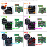 eXtremeRate Remappable RISE V4 Remap Kit for PS5 Controller BDM-030/040/050/060 - Rubberized Black - XPFU6001G5