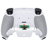 eXtremeRate Remappable RISE V4 Remap Kit for PS5 Controller BDM-030/040/050/060 - Rubberized White - XPFU6002G5