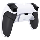 eXtremeRate Remappable RISE V4 Remap Kit for PS5 Controller BDM-030/040/050/060 - Rubberized White Black- White - XPFU6011G5