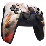 eXtremeRate Assassin Front Housing Shell Compatible with ps5 Controller BDM-010/020/030/040, DIY Replacement Shell Custom Touch Pad Cover Compatible with ps5 Controller - ZPFR015G3