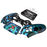 eXtremeRate Darkness Lost Front Housing Shell Compatible with ps5 Controller BDM-010/020/030/040, DIY Replacement Shell Custom Touch Pad Cover Compatible with ps5 Controller - ZPFT1102G3