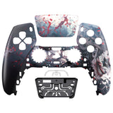 eXtremeRate Killing Clown Front Housing Shell Compatible with ps5 Controller BDM-010/020/030/040/050, DIY Replacement Shell Custom Touch Pad Cover Compatible with ps5 Controller - ZPFR013G3