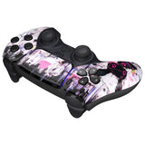 eXtremeRate Lovely Punky Bunny Front Housing Shell Compatible with ps5 Controller BDM-010/020/030/040, DIY Replacement Shell Custom Touch Pad Cover Compatible with ps5 Controller - ZPFR016G3