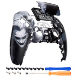 eXtremeRate The Dark Clown Front Housing Shell Compatible with ps5 Controller BDM-010/020/030/040/050, DIY Replacement Shell Custom Touch Pad Cover Compatible with ps5 Controller - ZPFR012G3