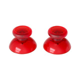 eXtremeRate Clear Red Replacement 3D Joystick Thumbsticks, Analog Thumb Sticks with Phillips Screwdriver for Nintendo Switch Pro Controller - KRM547