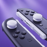 eXtremeRate Replacement 3D Joystick & Thumb Grips & Side Rail Shell Buttons for Nintendo Switch 2 JoyCon - White - YVENTM004